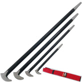 Neilsen 4pc Heel Pry Crow Lever Bar Set Wrecking Puller Tool 6" 12" 16" 20" Bars